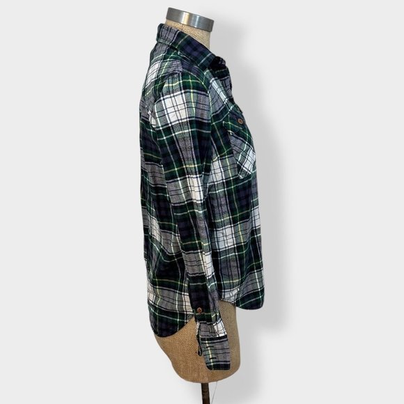 J Crew Boy Shirt in Tartan 0 - Picture 2 of 6